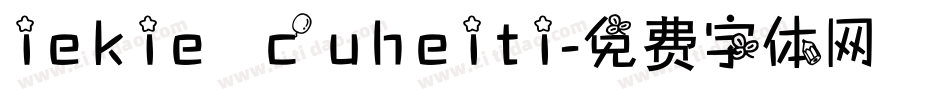 iekie cuheiti字体转换
